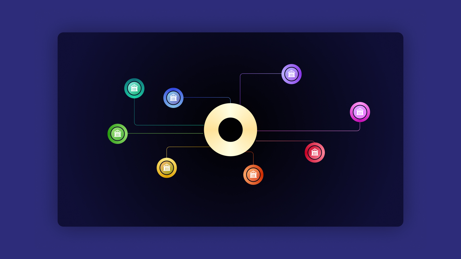 Image of a federated learning model concept